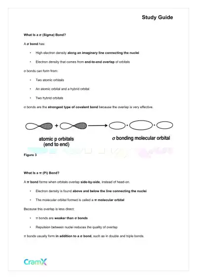 Organic Chemistry I - Structure of Organic Molecules - Page 4 preview image