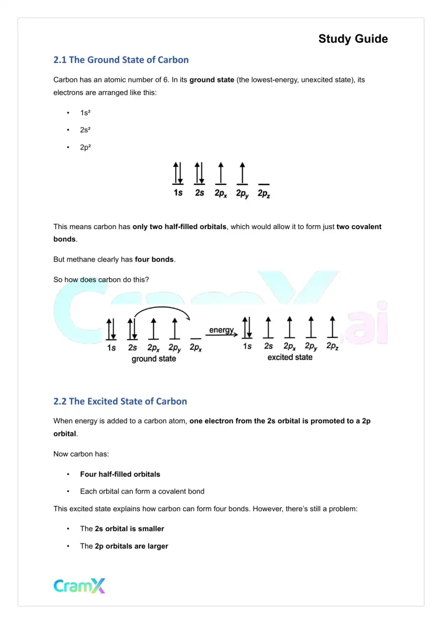 Organic Chemistry I - Structure of Organic Molecules, page 6