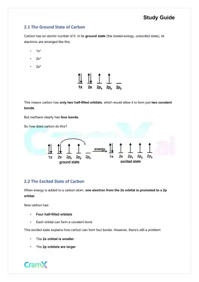 Organic Chemistry I - Structure of Organic Molecules - Page 6 preview image