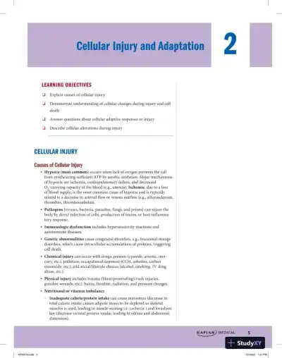 Preclinical Pathology Review 2023: For USMLE Step 1 and COMLEX-USA Level 1 (2023) - Page 13 preview image