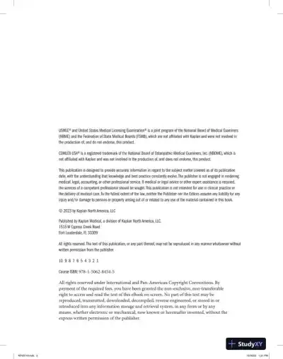 Preclinical Pathology Review 2023: For USMLE Step 1 and COMLEX-USA Level 1 (2023) - Page 4 preview image