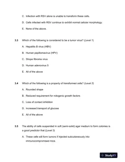 The Biology of Cancer Second Edition Test Bank - Page 14 preview image