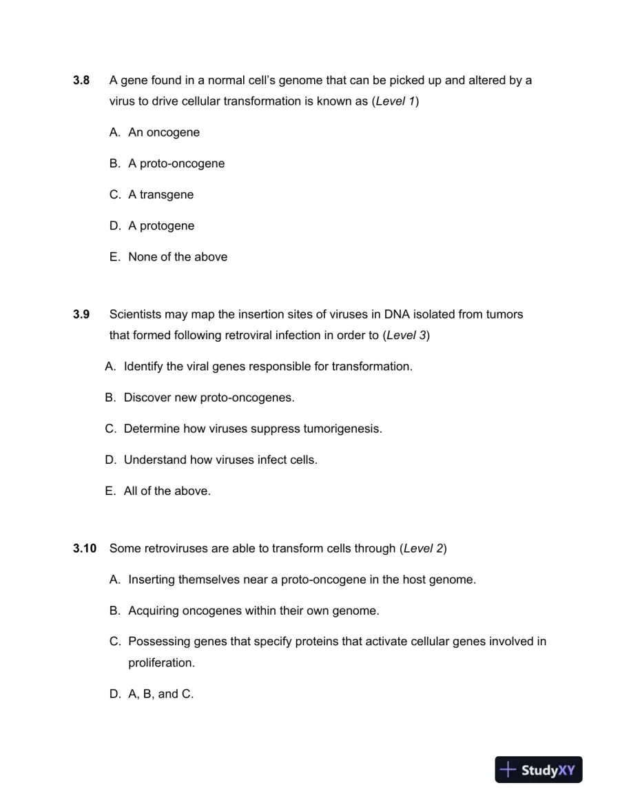 The Biology of Cancer Second Edition Test Bank, page 16