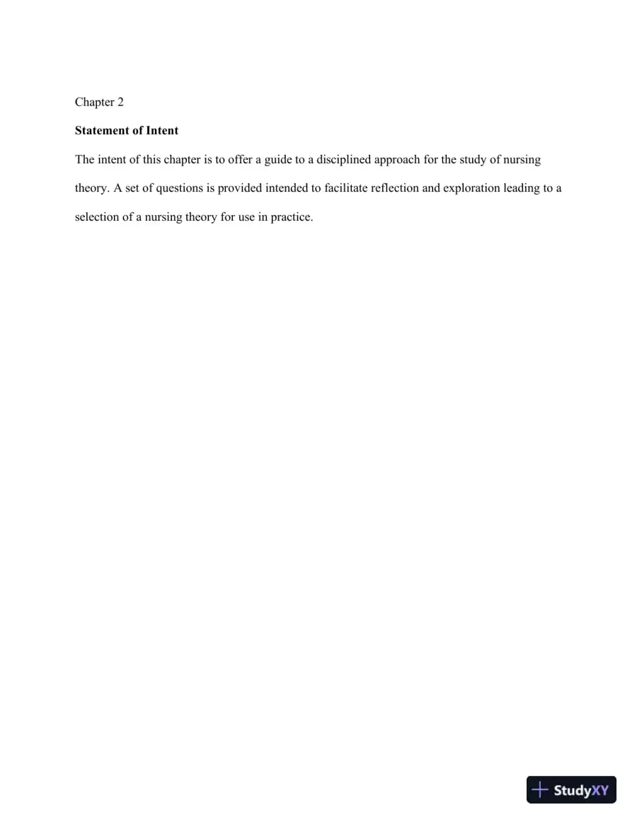 Nursing Theories and Nursing Practice 3rd Edition Test Bank, page 14