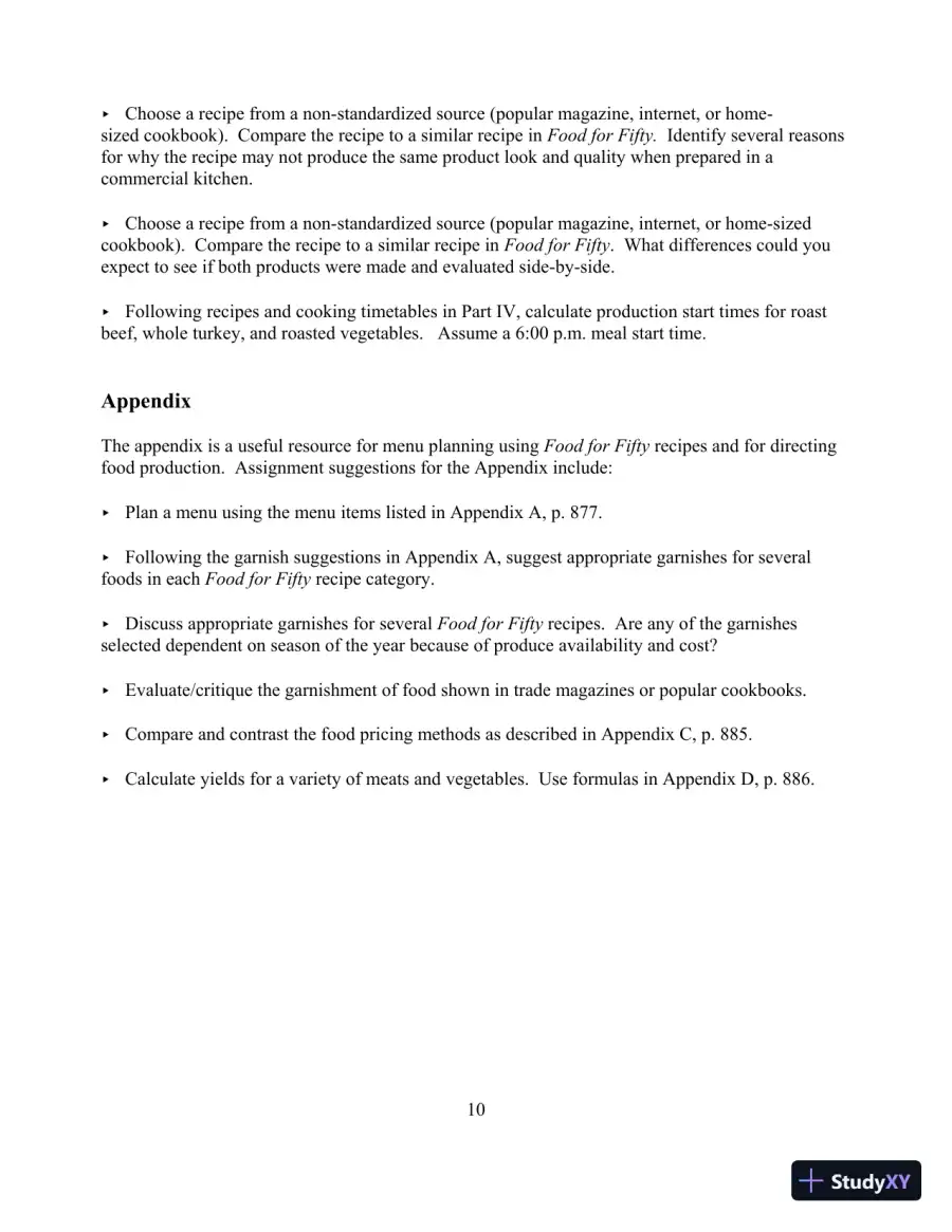 Food for Fifty, 14th Edition Test Bank, page 14