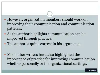 Organization Communication - Page 3 preview image