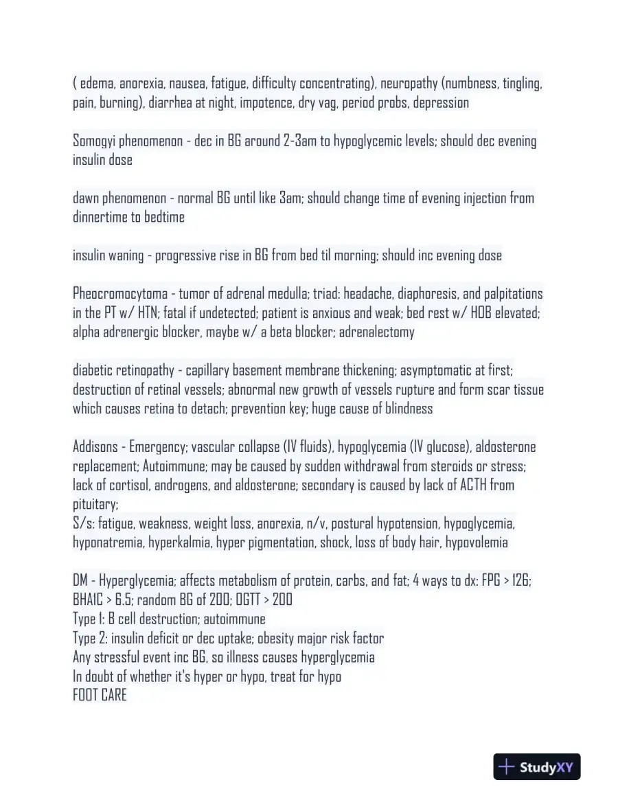 HESI Medical Surgical Nursing Practice Exam With Answers (375 Solved Questions), page 6
