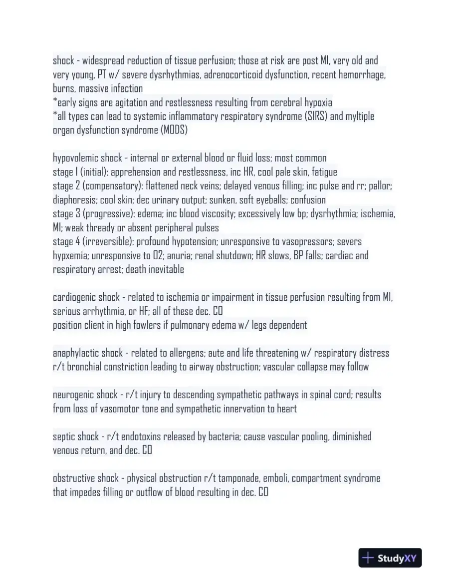 HESI Medical Surgical Nursing Practice Exam With Answers (375 Solved Questions), page 7