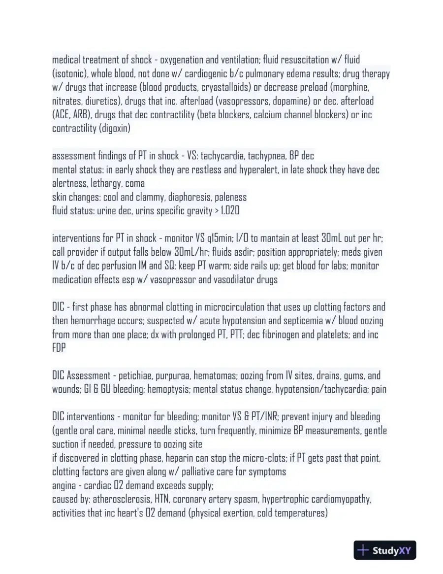 HESI Medical Surgical Nursing Practice Exam With Answers (375 Solved Questions), page 8
