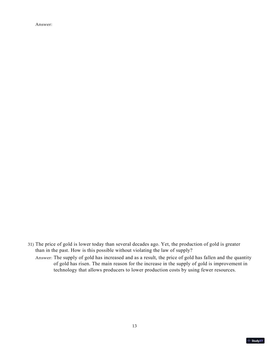 Test Bank for Microeconomics, 21st Edition, page 14