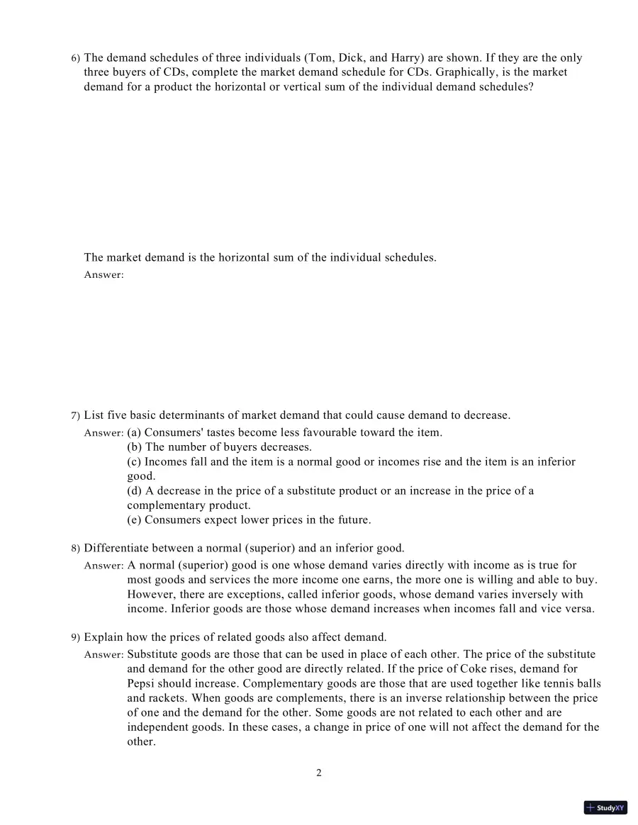 Test Bank for Microeconomics, 21st Edition, page 3