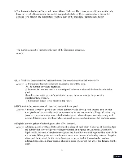 Test Bank for Microeconomics, 21st Edition - Page 3 preview image