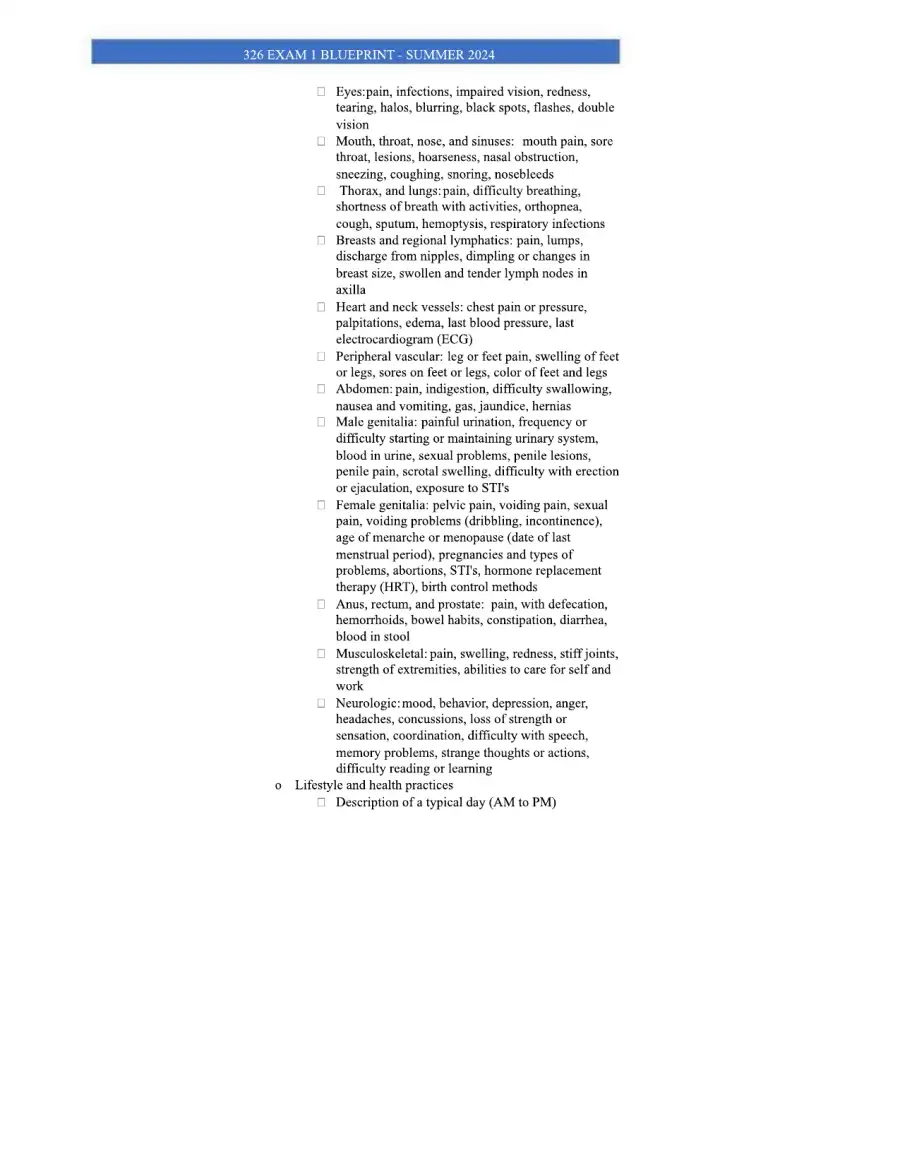 Comprehensive Nursing Exam Blueprint Key Concepts , page 5