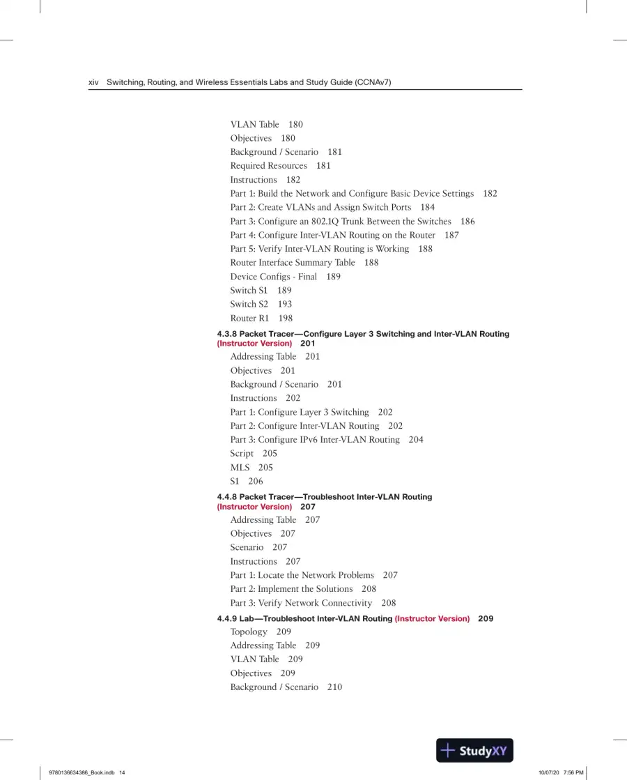 Solution Manual for CCNA 2 v7 Labs and Study Guide, page 11
