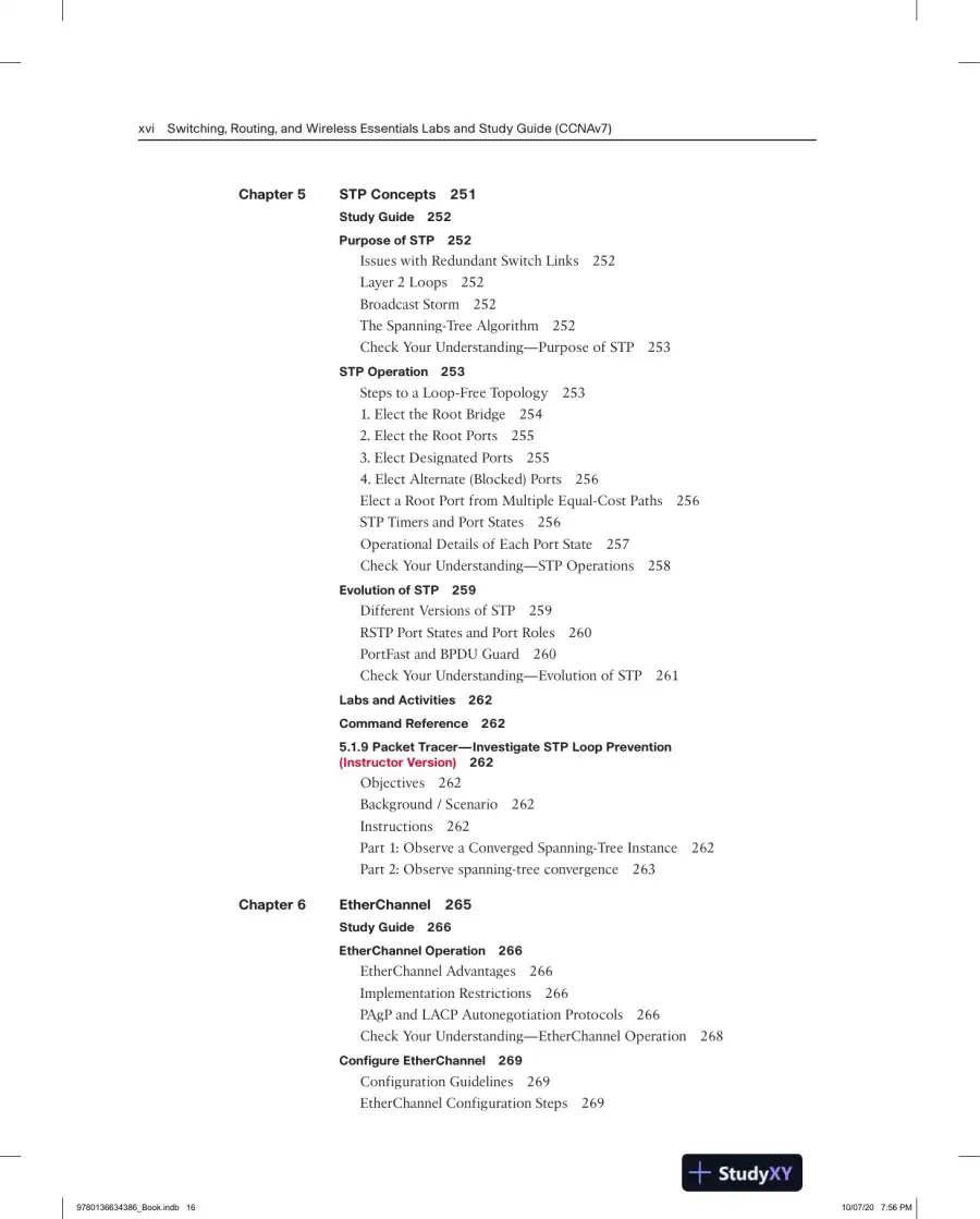 Solution Manual for CCNA 2 v7 Labs and Study Guide, page 13