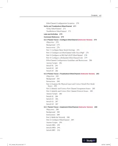 Solution Manual for CCNA 2 v7 Labs and Study Guide - Page 14 preview image