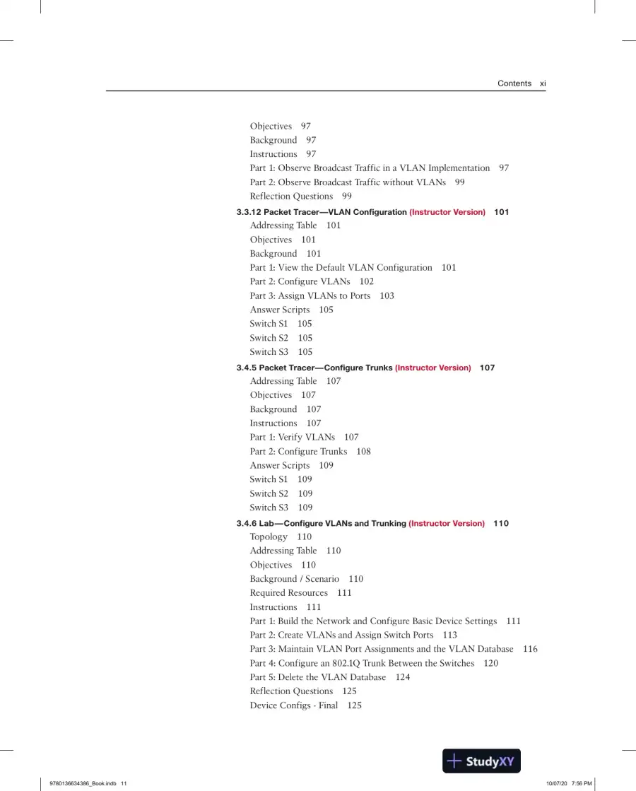 Solution Manual for CCNA 2 v7 Labs and Study Guide, page 8