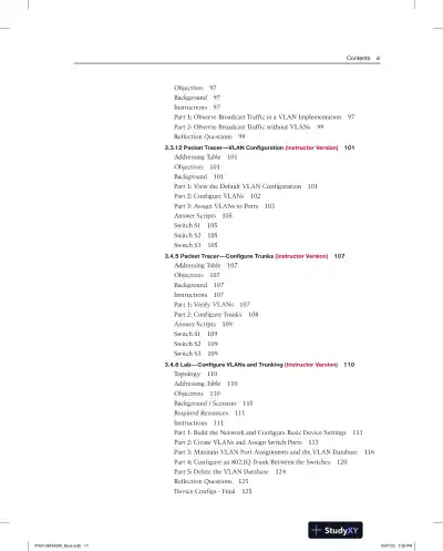 Solution Manual for CCNA 2 v7 Labs and Study Guide - Page 8 preview image