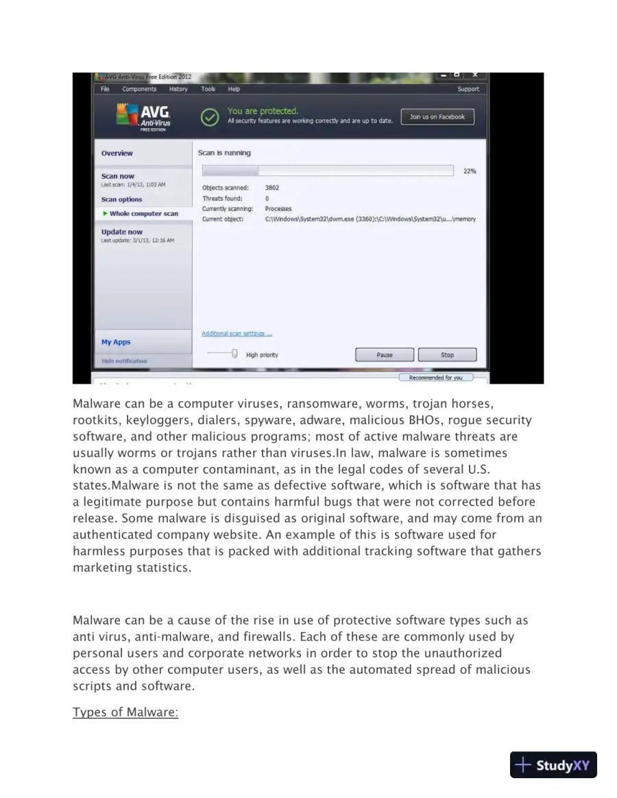 Exploring Malware Threats In Network Security: Analysis And Mitigation Strategies, page 3