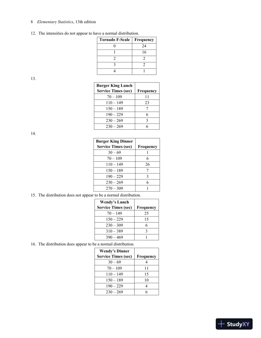 Solution Manual for Elementary Statistics, 13th Edition, page 14