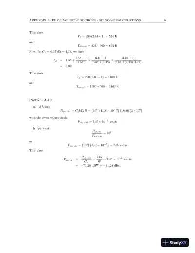 Solution Manual for Principles of Communications , 7th Edition - Page 10 preview image