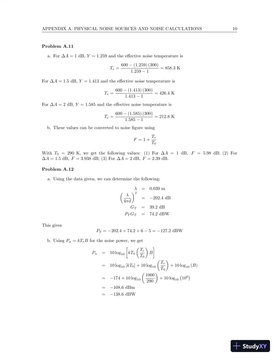 Solution Manual for Principles of Communications , 7th Edition, page 11