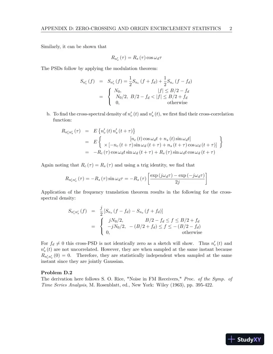 Solution Manual for Principles of Communications , 7th Edition, page 14