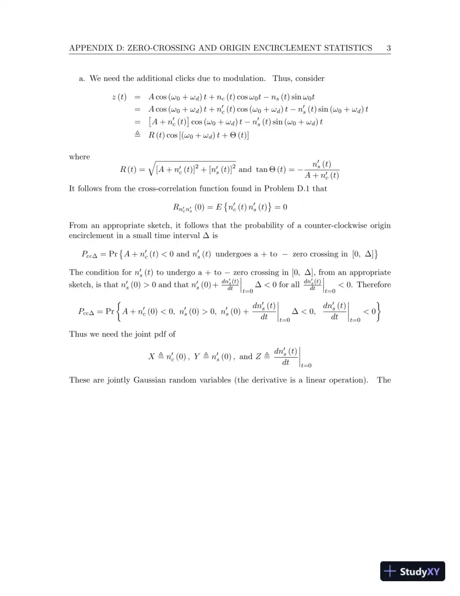 Solution Manual for Principles of Communications , 7th Edition, page 15