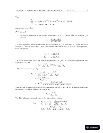 Solution Manual for Principles of Communications , 7th Edition - Page 3 preview image