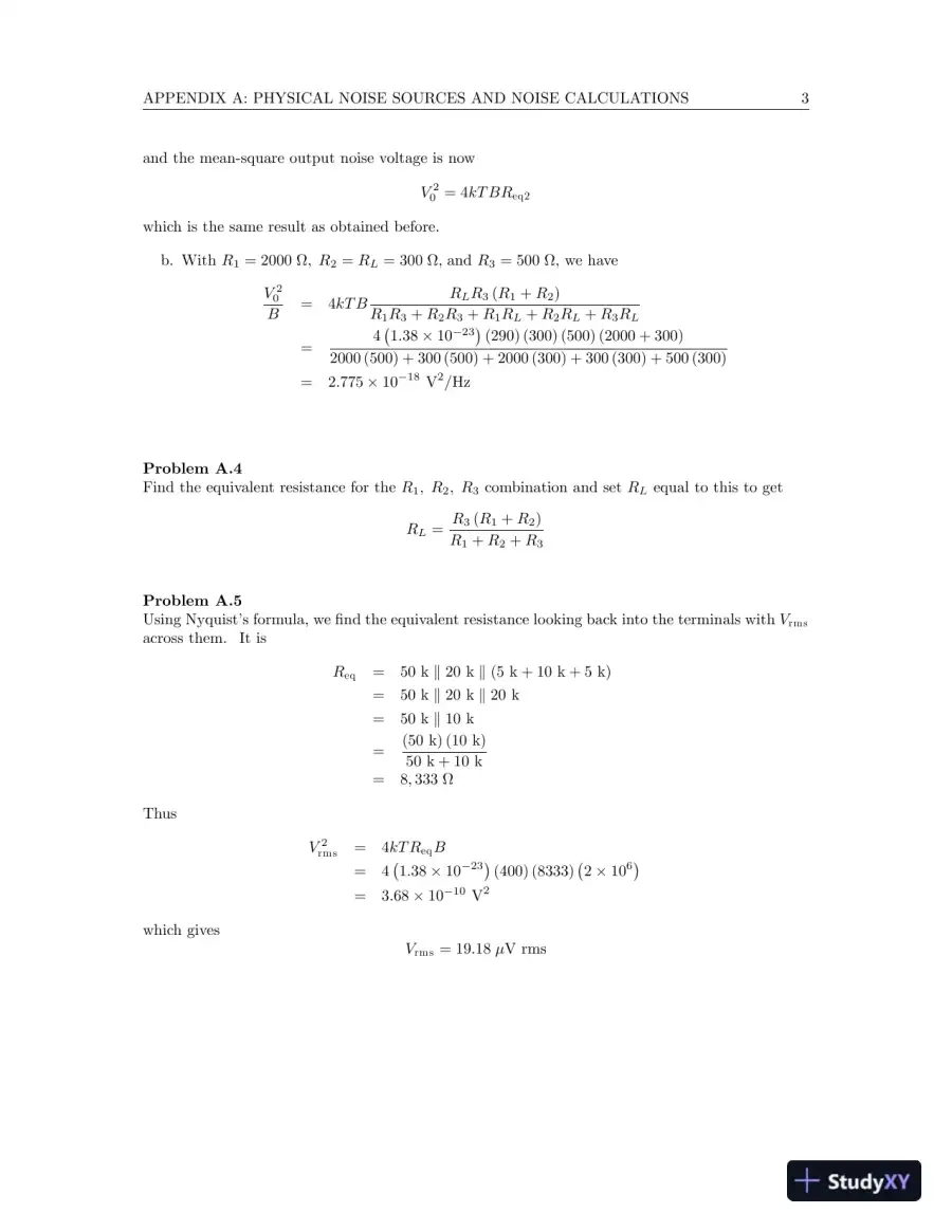 Solution Manual for Principles of Communications , 7th Edition, page 4