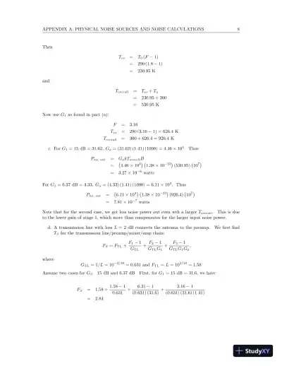 Solution Manual for Principles of Communications , 7th Edition - Page 9 preview image