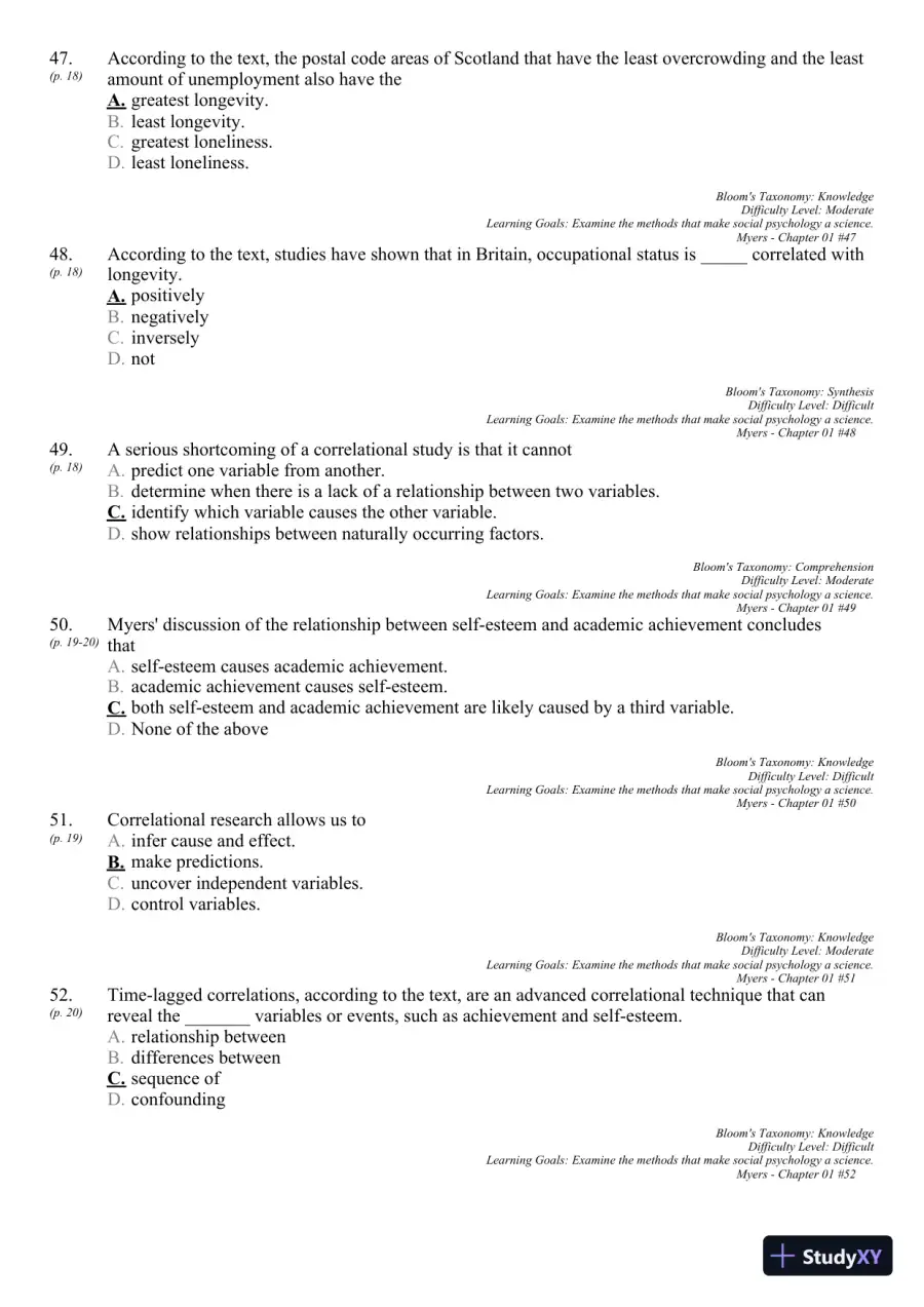 Test Bank For Social Psychology, 11th Edition, page 24
