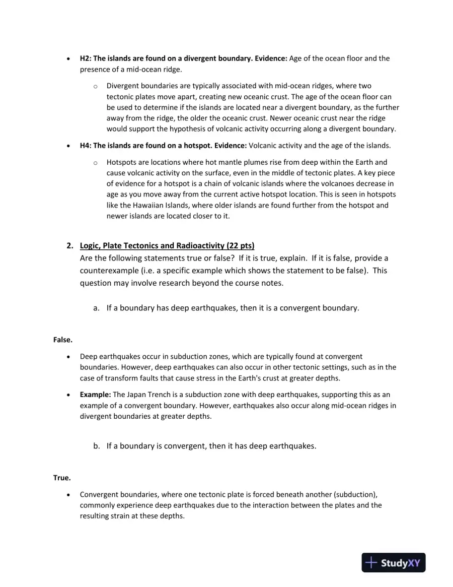 Advanced Plate Tectonics, Logic, Radioactivity, and Probability: A Comprehensive Analysis, page 3