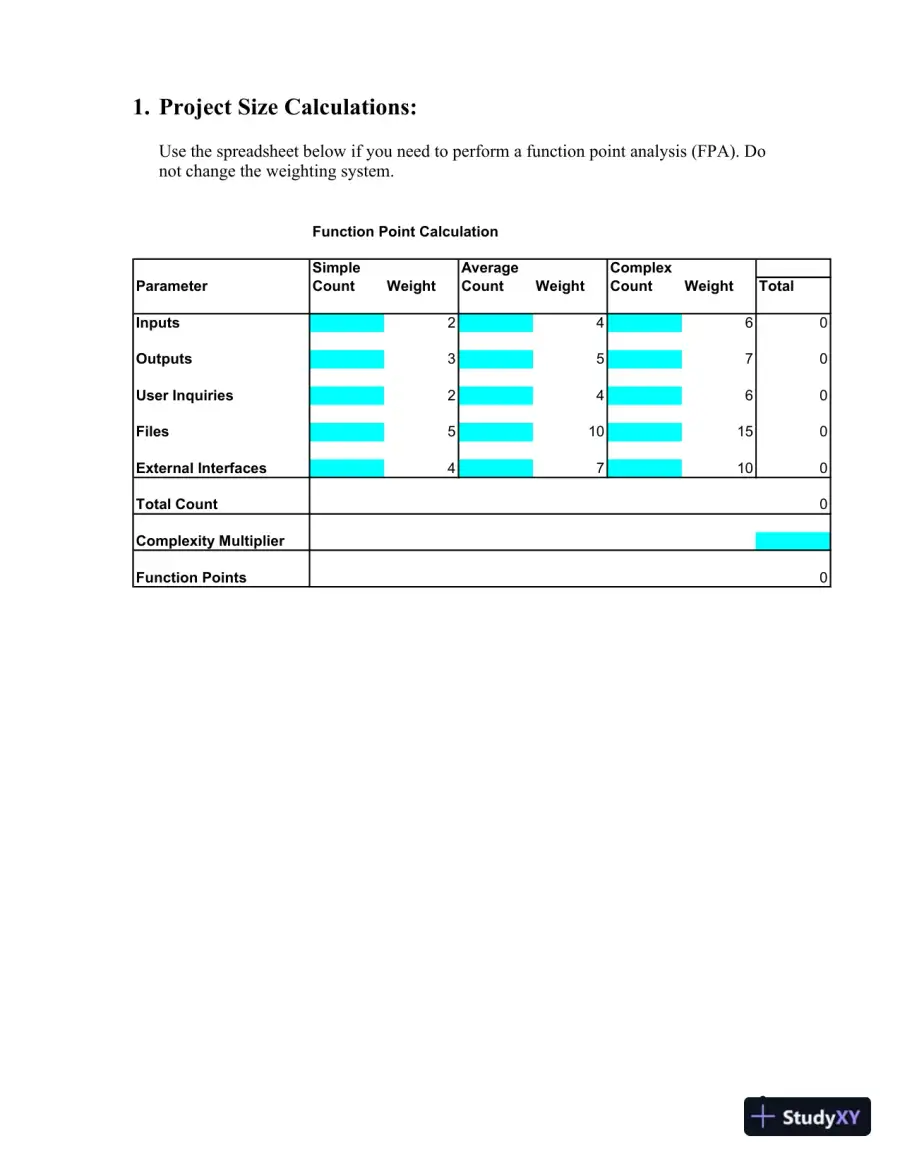 ITEC 4839 � Independent Study IT Project Management Assignment 1, page 3
