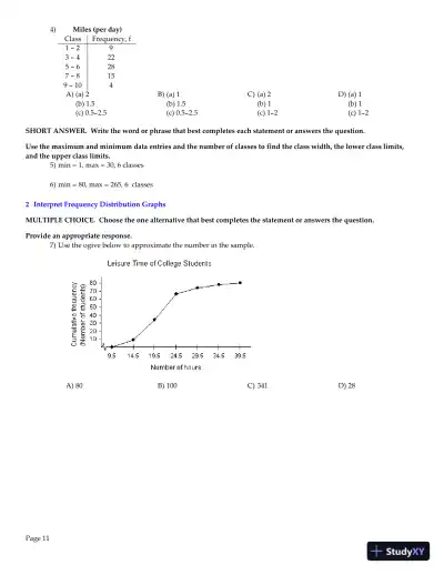 Elementary Statistics: Picturing the World, 7th Edition Test Bank - Page 12 preview image
