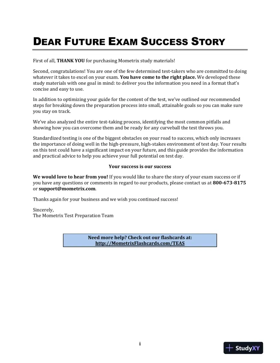 ATI TEAS Secrets Study Guide: TEAS 7 Prep Book, Six Full-Length Practice Tests (1,000+ Questions) (2022), page 9