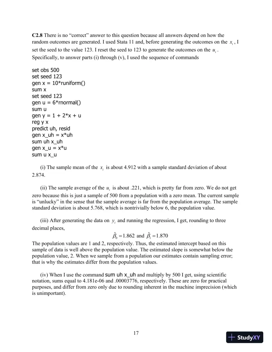 Solution Manual for Introductory Econometrics: A Modern Approach, 5th Edition, page 23