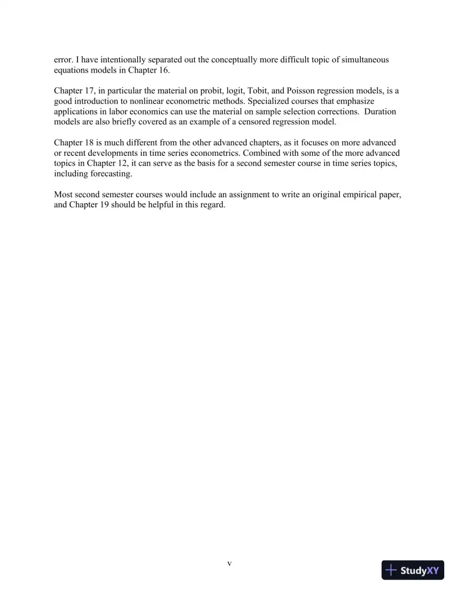 Solution Manual for Introductory Econometrics: A Modern Approach, 5th Edition, page 6