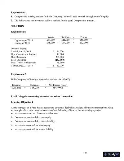 Horngren's Accounting, 12th Edition Solution Manual - Page 21 preview image
