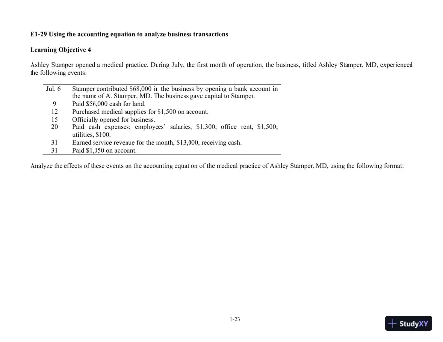 Horngren's Accounting, 12th Edition Solution Manual, page 25