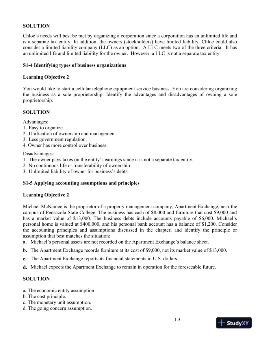 Horngren's Accounting, 12th Edition Solution Manual, page 7