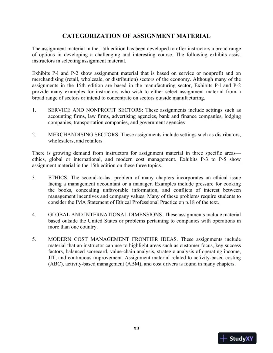 Solution Manual For Cost Accounting, 15th Edition, page 12