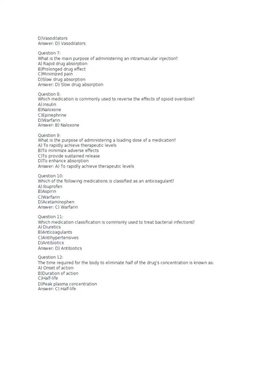 Pharmacological and Parenteral Therapies, page 2