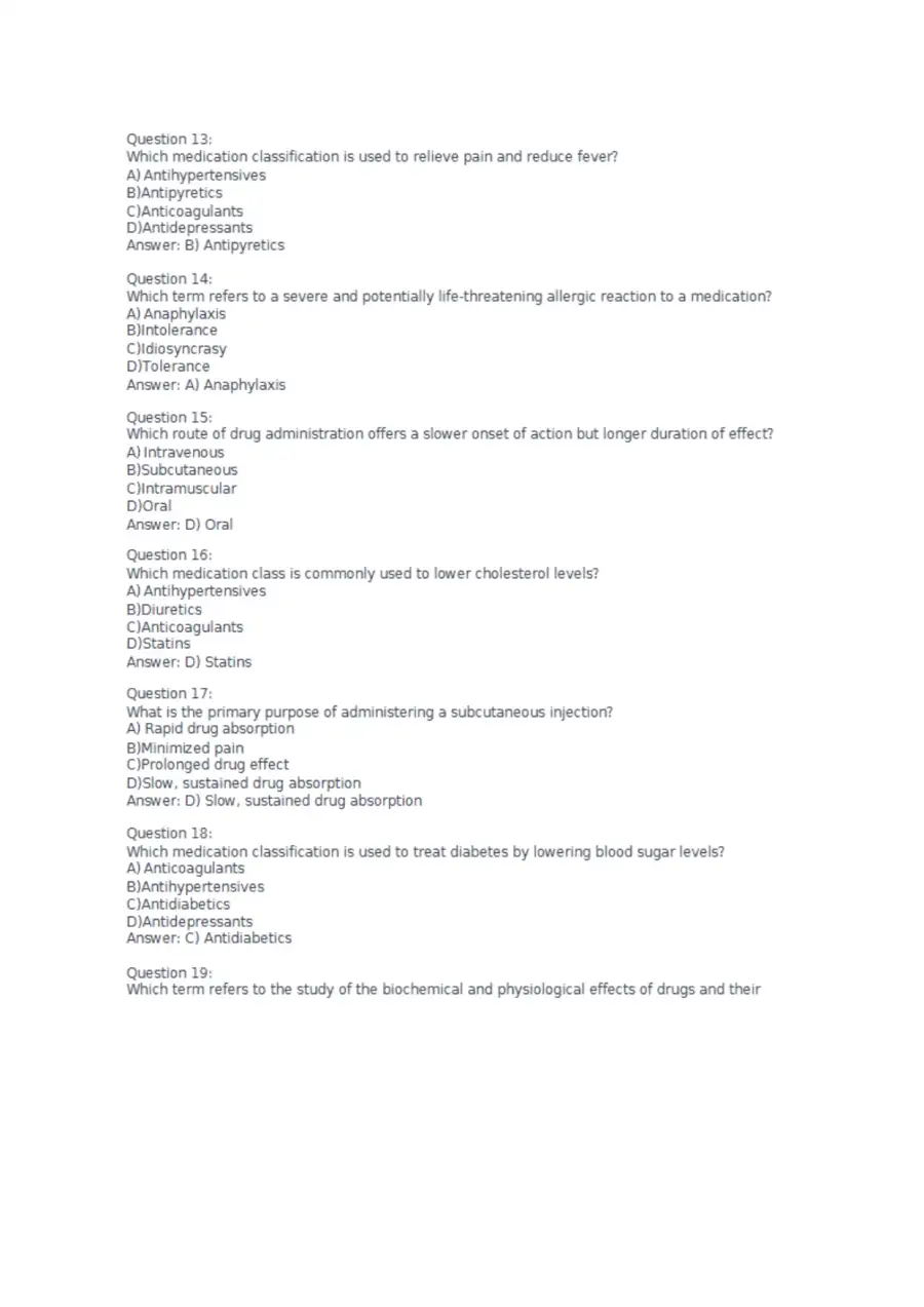 Pharmacological and Parenteral Therapies, page 3