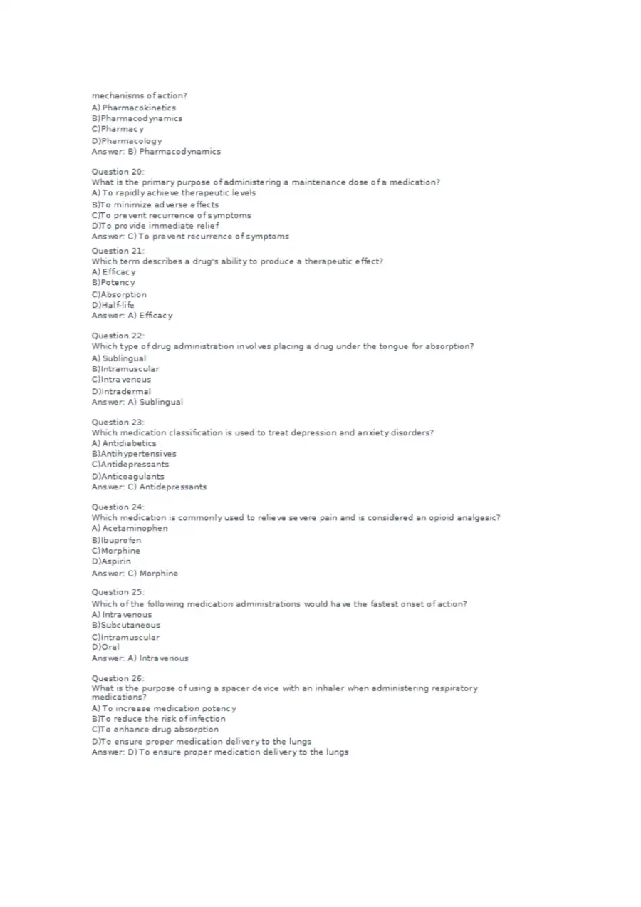 Pharmacological and Parenteral Therapies, page 4