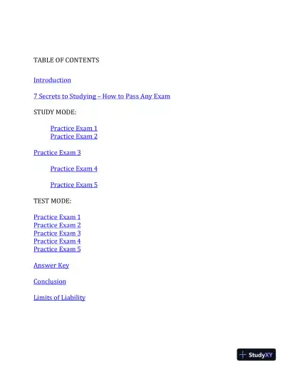2020 NCLEX-PN Test Prep. Questions and Answers with Explanations (2020) - Page 5 preview image