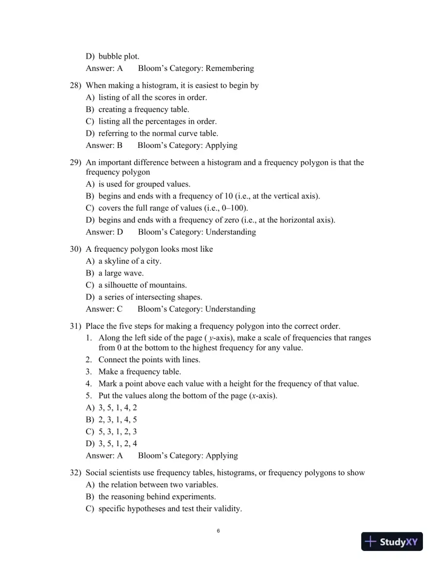 Test Bank for Statistics For The Behavioral And Social Sciences, 6th Edition, page 10