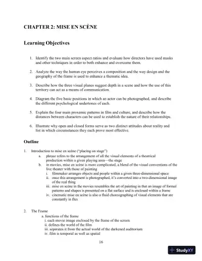 Class Notes for Understanding Movies, 14th Edition - Page 21 preview image