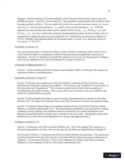 Solution Manual for Statistics for the Life Sciences, 5th Edition - Page 14 preview image