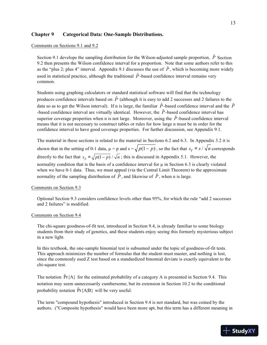 Solution Manual for Statistics for the Life Sciences, 5th Edition, page 16